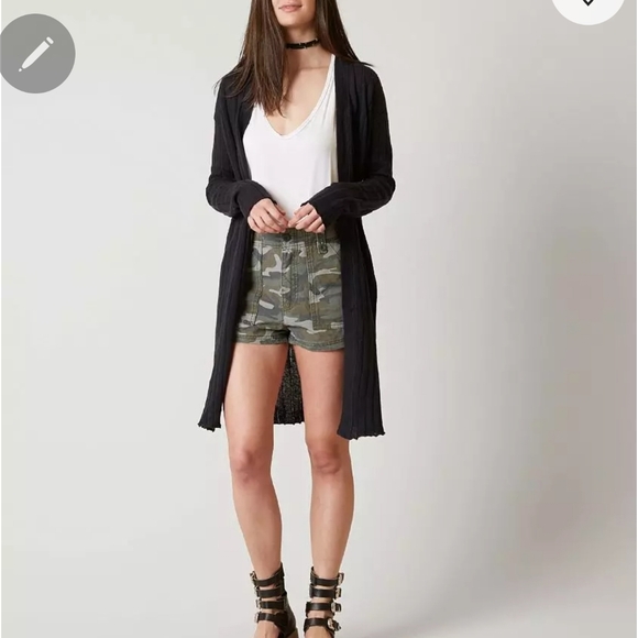 Free People Ribby Rib Cardigan - Picture 10 of 11